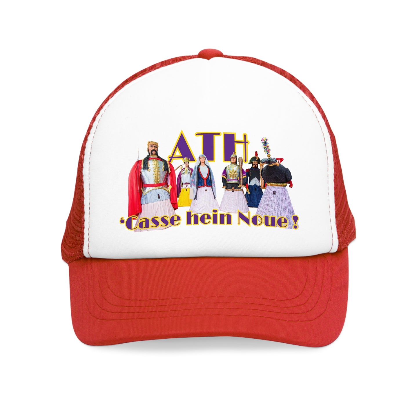 Casquette "ATH 'Casse hein Noue !'" - Esprit de la Ducasse d'Ath