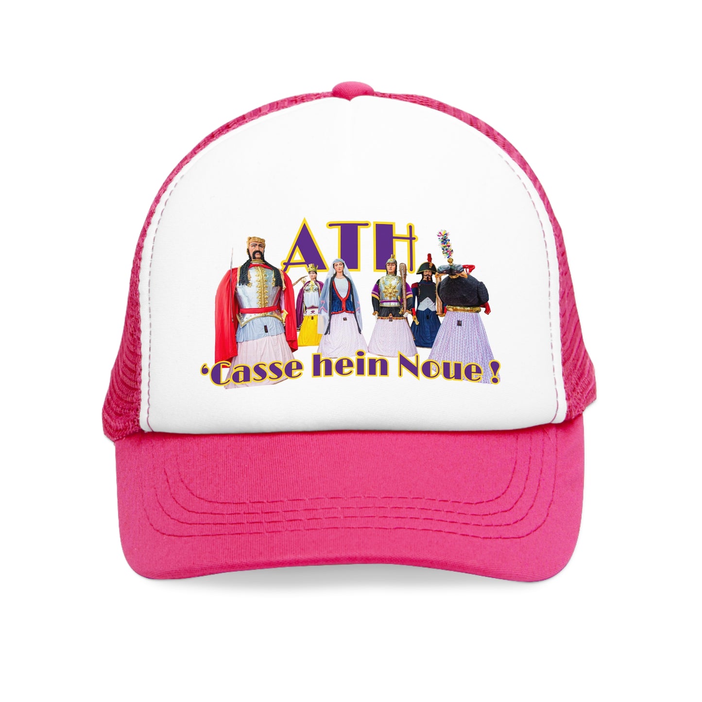 Casquette "ATH 'Casse hein Noue !'" - Esprit de la Ducasse d'Ath