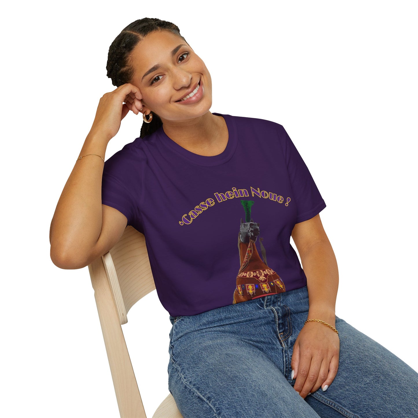 Ducasse d'Ath - Cheval Bayard - T-Shirt Unisexe