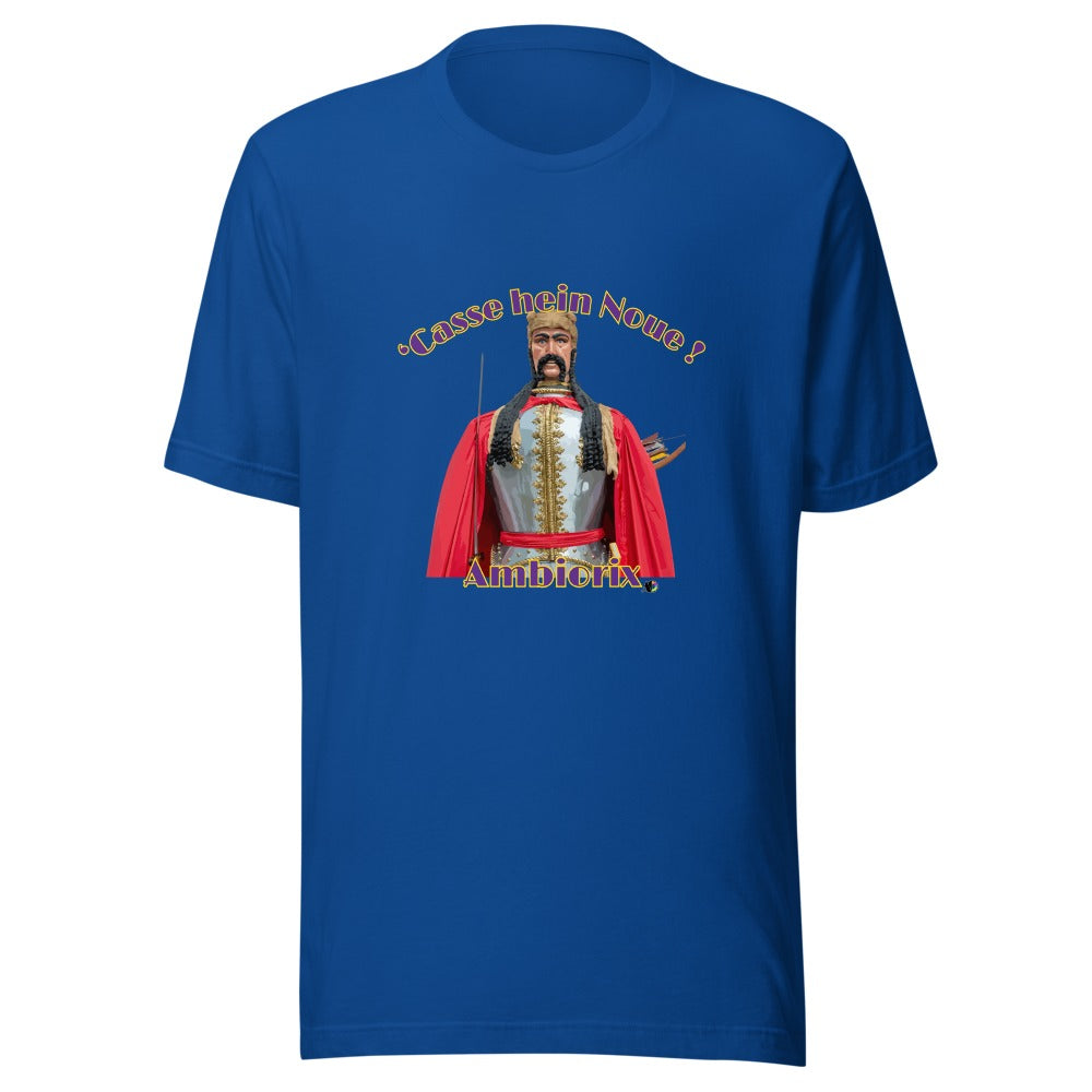 T-shirt « Ambiorix » — coloris Bleu Roi — vue produit