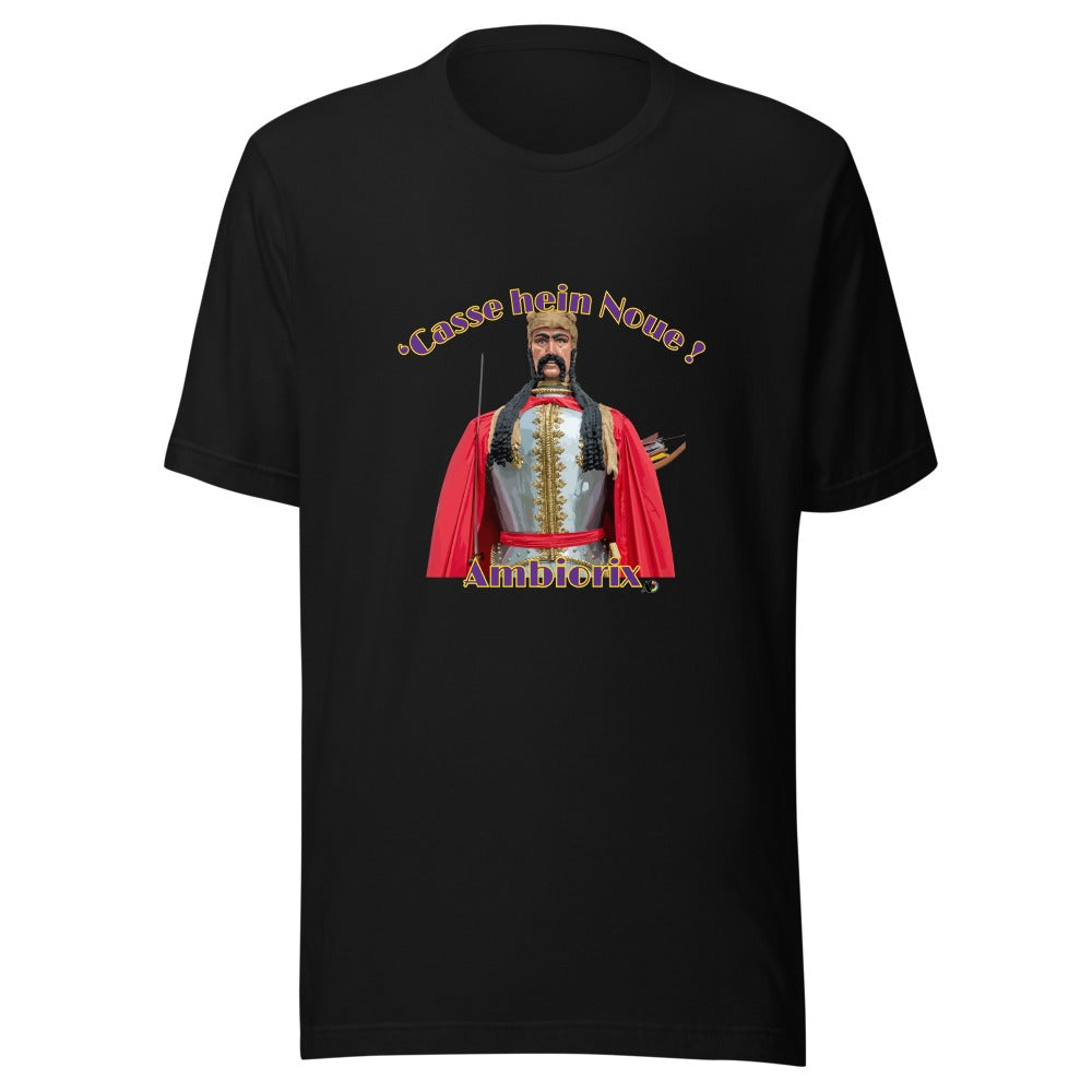 T-shirt « Ambiorix » — coloris Noir — vue produit