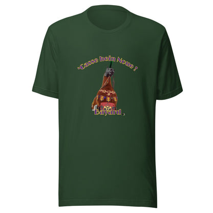 T-shirt « Cheval Bayard » — coloris Vert Forêt — vue produit