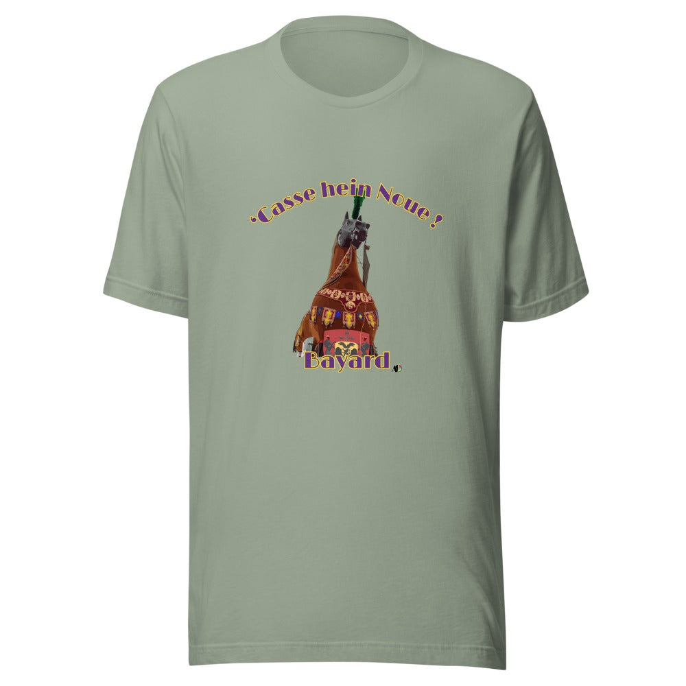 T-shirt « Cheval Bayard » — coloris Vert Sauge — vue produit