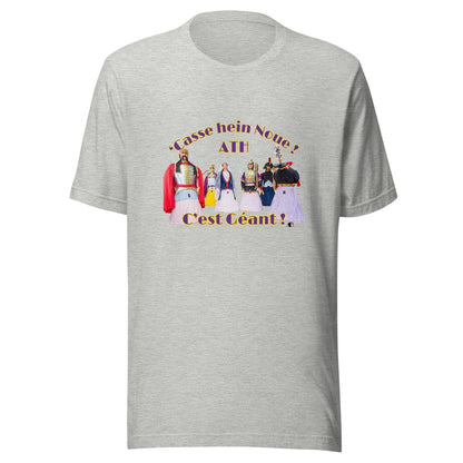 T-shirt « Les Géants » — coloris Gris Chiné — vue produit
