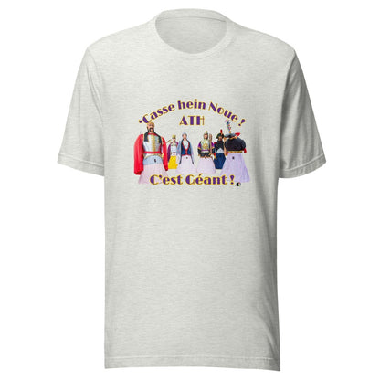 T-shirt « Les Géants » — coloris Gris Perle — vue produit