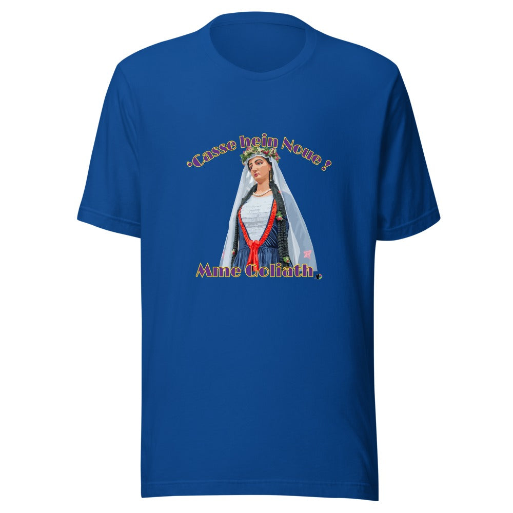 T-shirt « Mme Goliath » — coloris Bleu Roi — vue produit