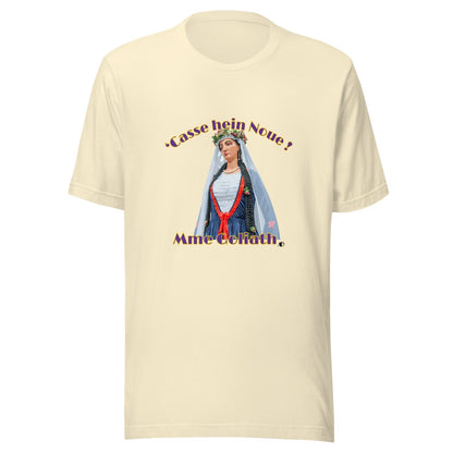 T-shirt « Mme Goliath » — coloris Écru — vue produit