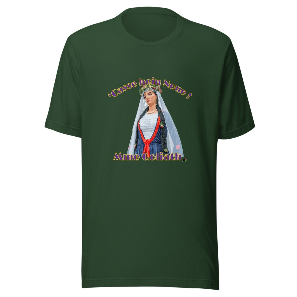 T-shirt « Mme Goliath » — coloris Vert Forêt — vue produit