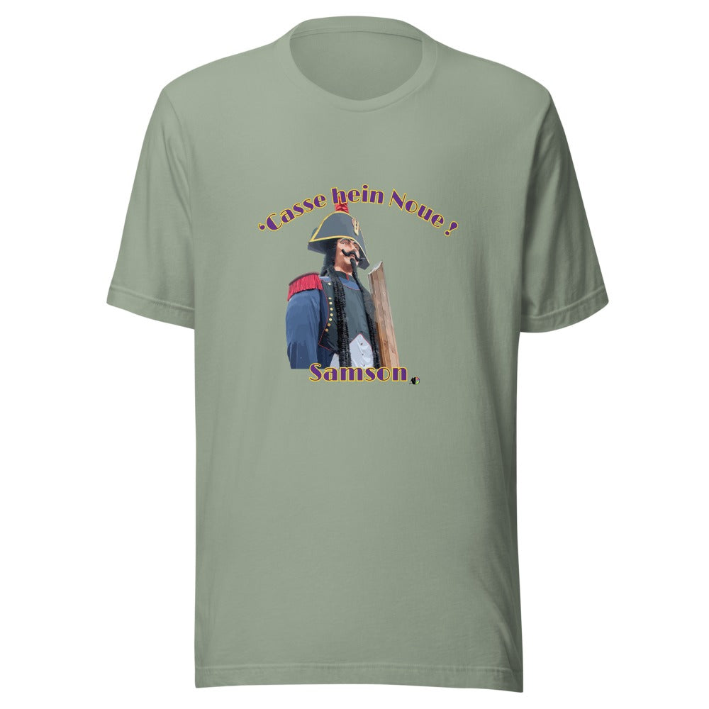 T-shirt « Samson » — coloris Vert Sauge — vue produit